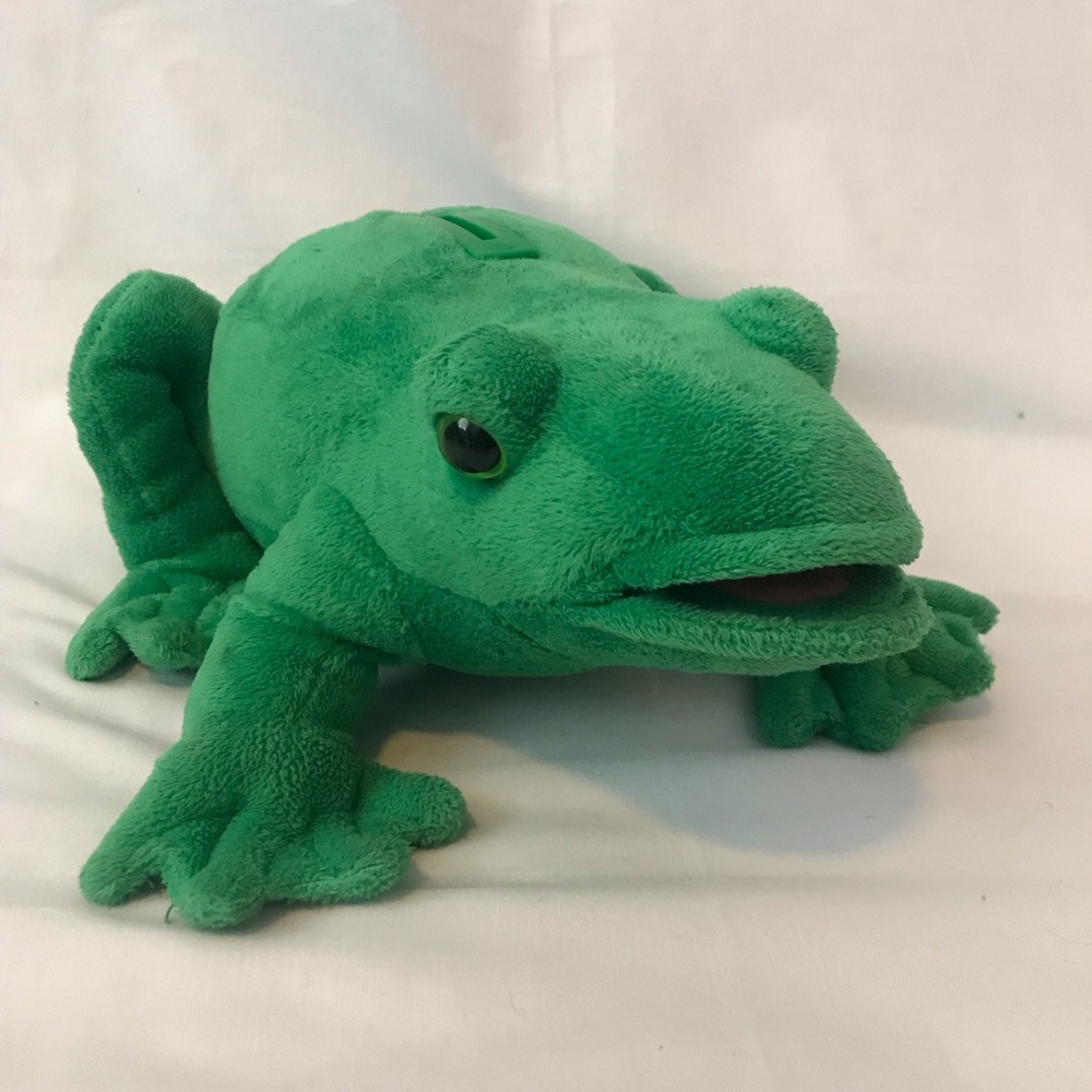 Froggg Plush Piggy Bank